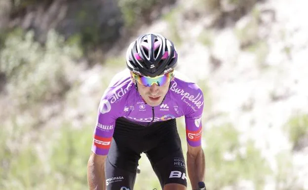 Óscar Cabedo, el único valenciano en la Vuelta a España