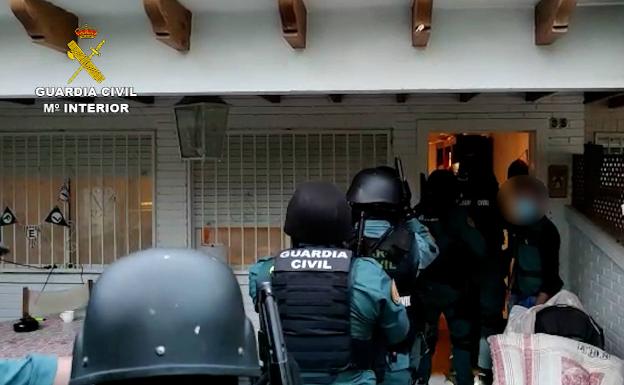 Desmantelan cinco puntos de cultivo de marihuana en la provincia de Alicante y detienen a 16 personas