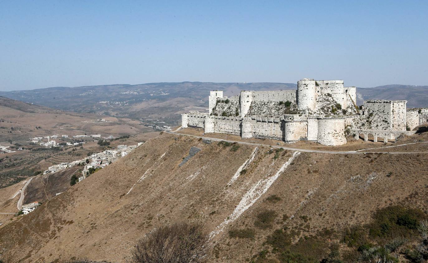 El castillo medieval cruzado mejor conservado del mundo: Krak des Chevaliers