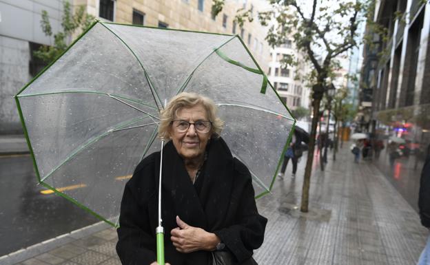 Manuela Carmena: «Tengo amigos de Vox que son una gente magnífica»