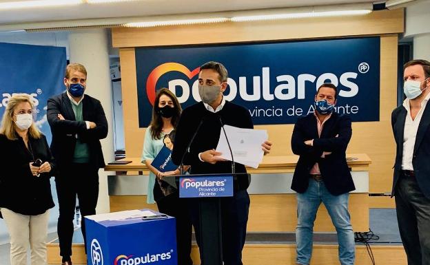 El PP califica de «insultante» la inversión en Alicante de los Presupuestos Generales del Estado