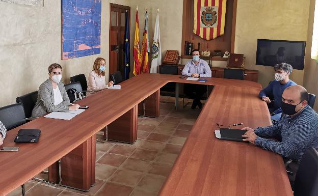 Albaida traslada al COR su intención de instalar una isla de compostaje de biorresiduos