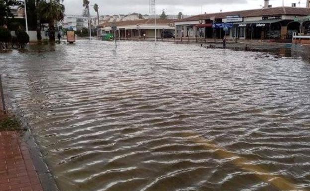 El temporal deja un acumulado de 200 l/m2 en las últimas 24 horas en Jávea