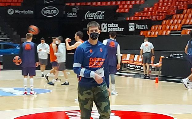 Marinkovic estará unos tres meses de baja y el Valencia Basket no se plantea fichar