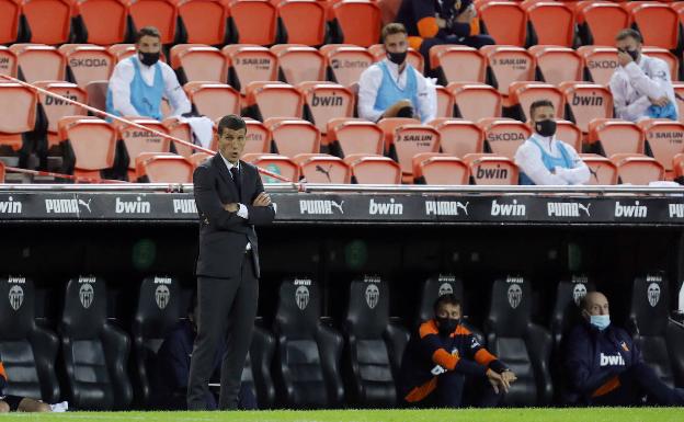 Javi Gracia: «Esta victoria es un punto seguido, queda mucha Liga»