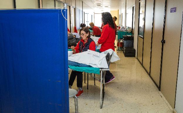 Gandia alberga una maratón de donación de sangre para cubrir la elevada demanda