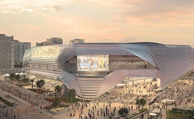 La plaza del nuevo pabellón se llamará Valencia Arena