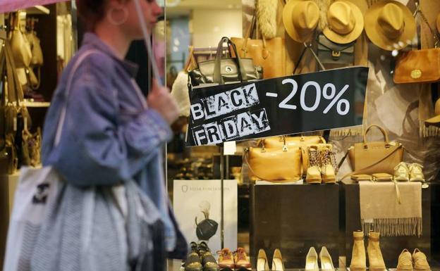 Los valencianos gastarán 105 euros de media en el Black Friday