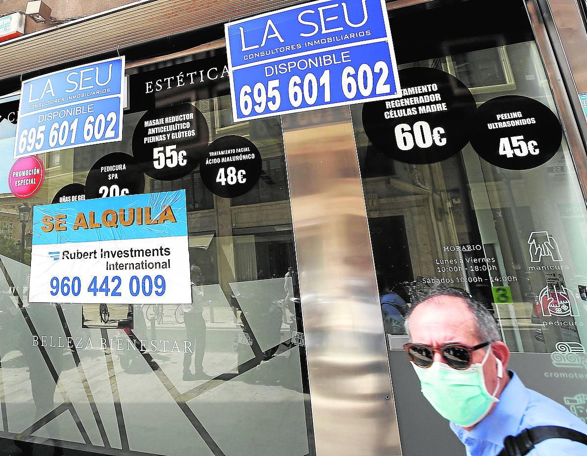 La pandemia destruye más de 3.300 empresas en la Comunitat desde marzo