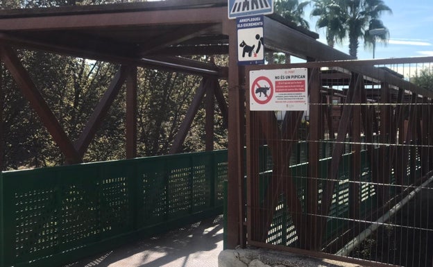 L'Olleria repara el puente de acceso a un instituto después de 20 años sin actuaciones