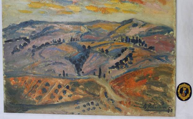 La Policía interviene 26 obras de arte falsificadas de autores valencianos