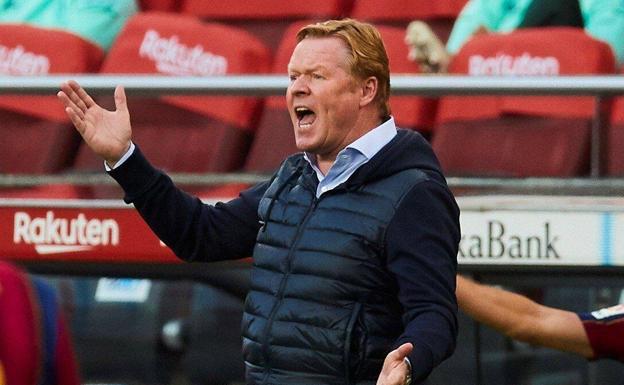 Koeman: «Entiendo que Messi esté cabreado»