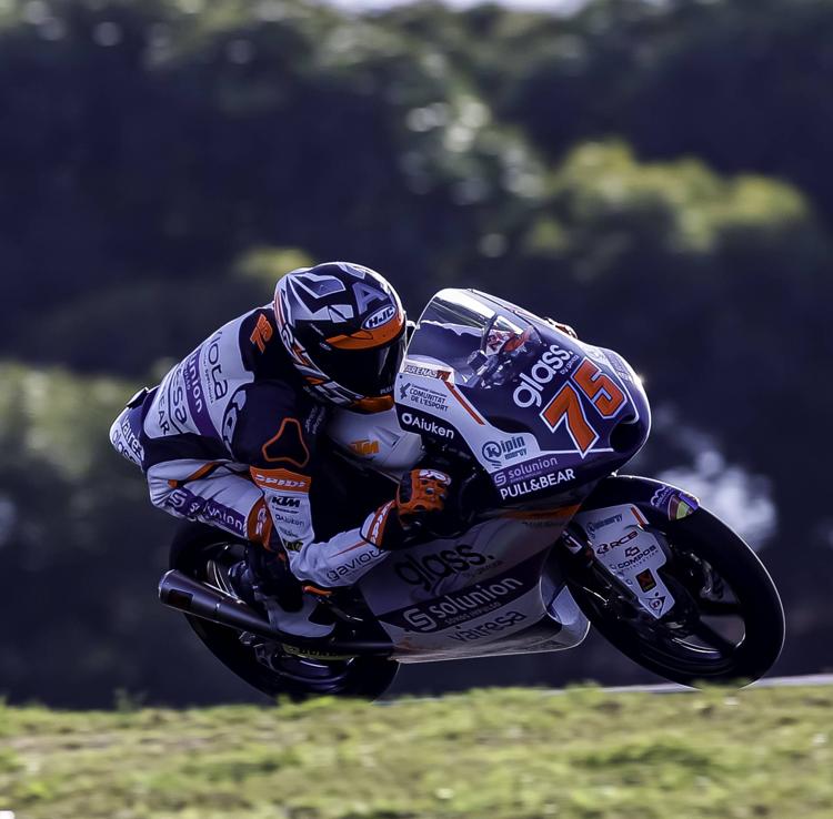 Arenas busca su sitio en el olimpo del Aspar Team