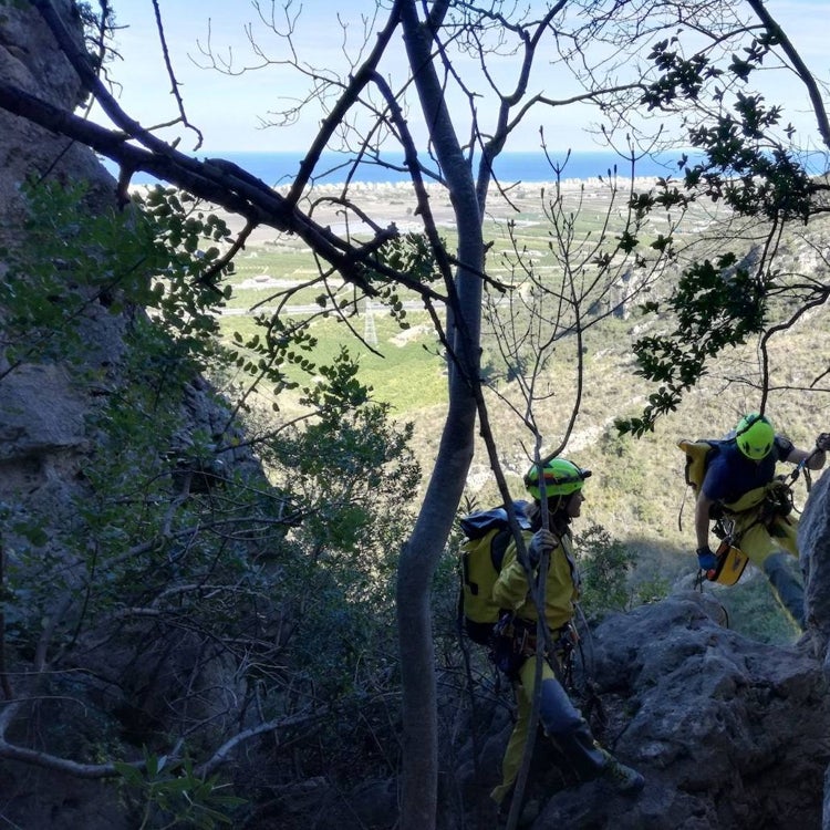 Un hombre muere por una caída en el paraje de La Murta de Alzira