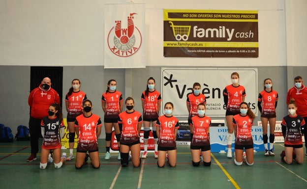 Cara y cruz para los equipos del Xàtiva Voleibol