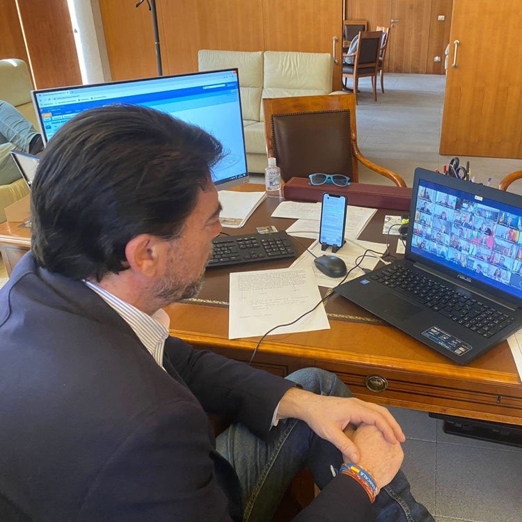 Unides Podem planteará al pleno de Alicante que ratifique su confianza en Barcala si el alcalde es reprobado