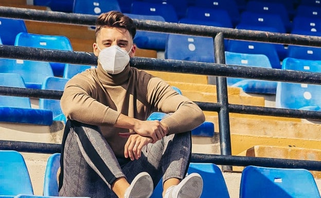 El centrocampista del Hércules Pedro Torres desvela que el Covid le dejó «desanimado»