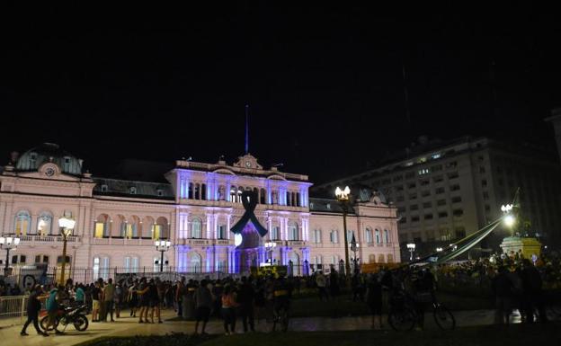 Qué es la Casa Rosada, el lugar donde está instalada la capilla ardiente de Maradona