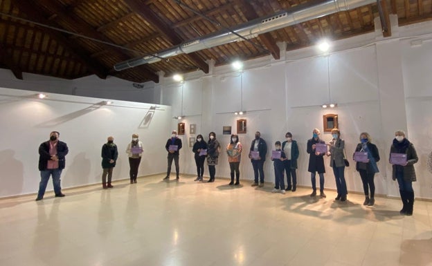 Murales infantiles a favor de la igualdad en Sueca