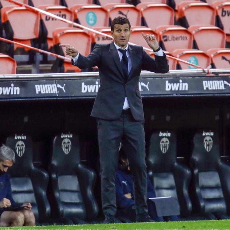 Javi Gracia: «Planteamos el partido para ganar pero el rival nos metió atrás»