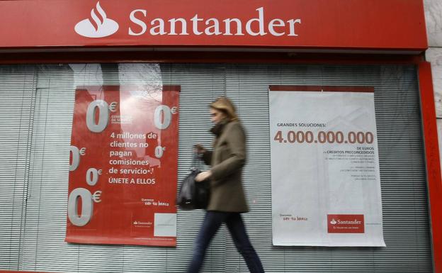 Santander ofrece prejubilaciones desde los 50 años hasta con 250.000 euros