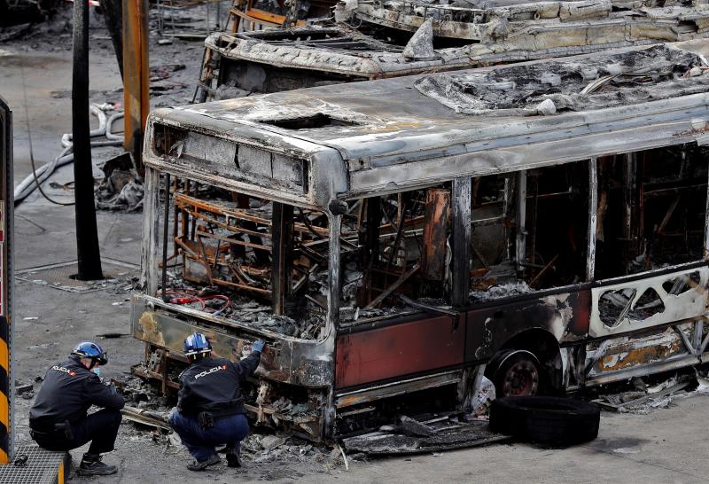 La mitad de las bocas antiincendio de la EMT no tenían agua