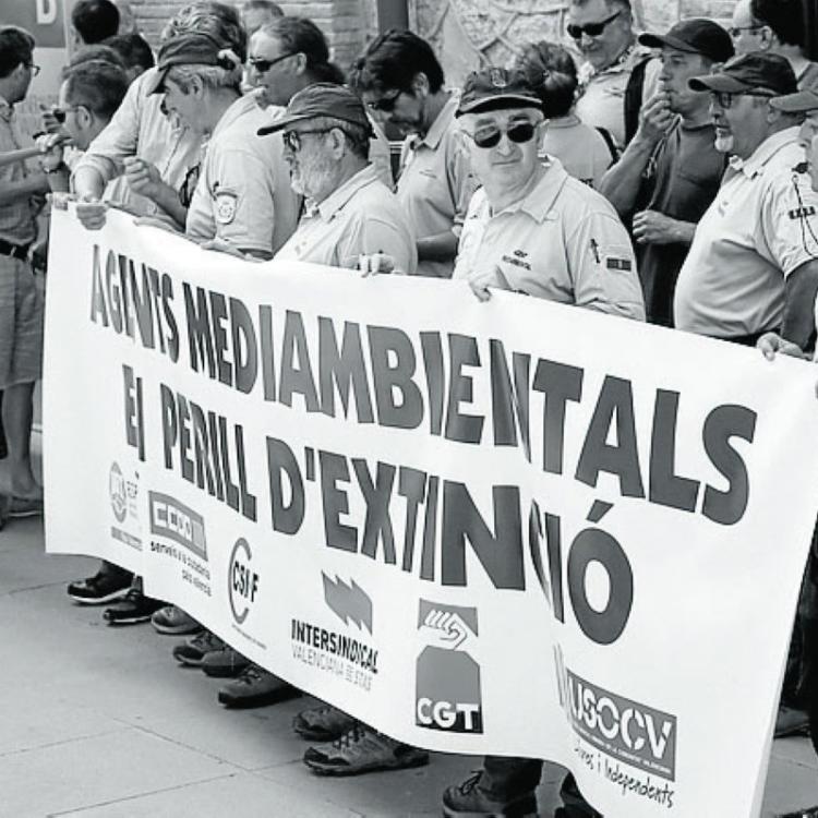 Los agentes medioambientales languidecen en el olvido