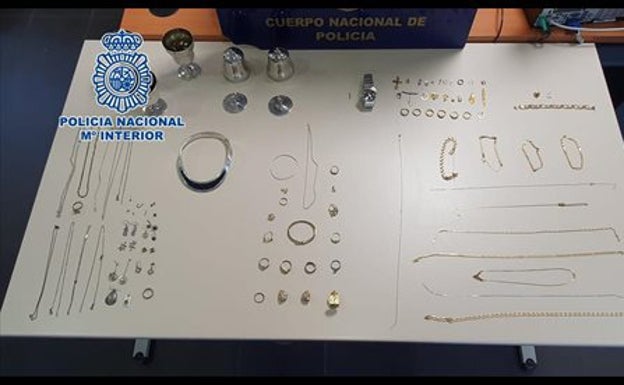 Los acusados robaban principalmente joyas y objetos de valor que luego vendían. /e.p.