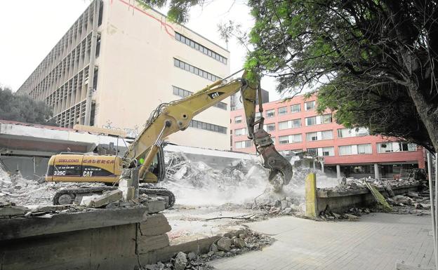 Cultura permitirá más derribos en la antigua Escuela de Agrónomos