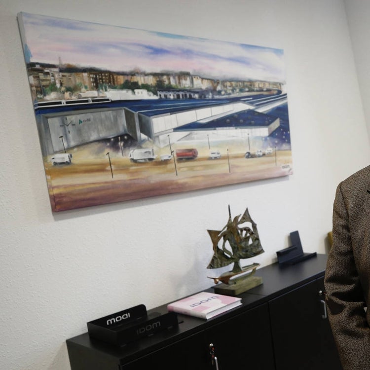 Pablo Benlloch: «La estación tenía que ser desmontable y sostenible»