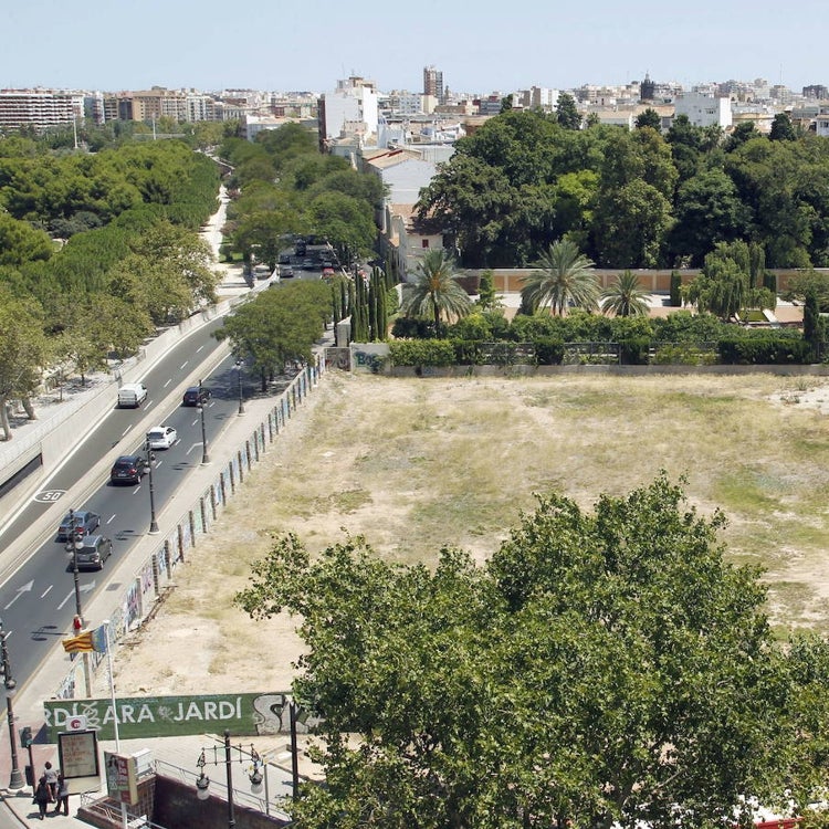 Un paisaje agrícola para el jardín de Jesuitas