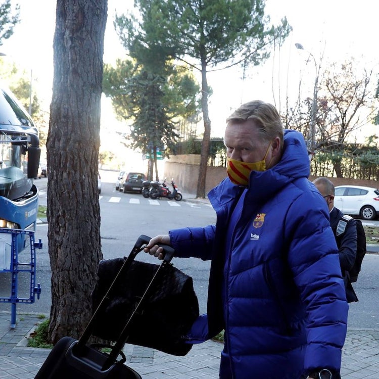 Koeman desliza que se equivocó