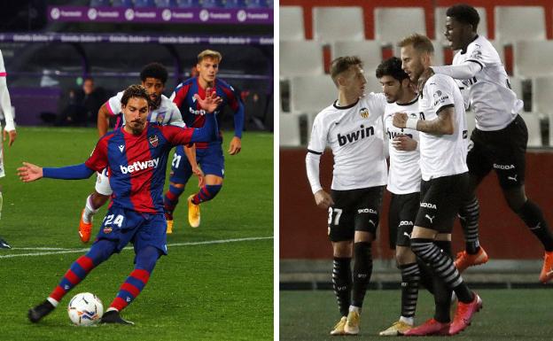 Rivales del Valencia CF y el Levante UD en Copa del Rey: Yeclano y Portugalete