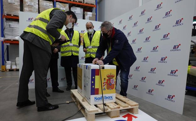 Así será el primer reparto de la vacuna contra el coronavirus en España