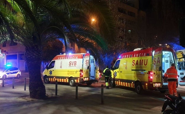 Dos peatones, heridos tras ser atropellados en Alicante