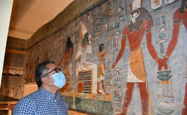 Egipto reabre la tumba de Ramses I y enseña sus tesoros mejor conservados