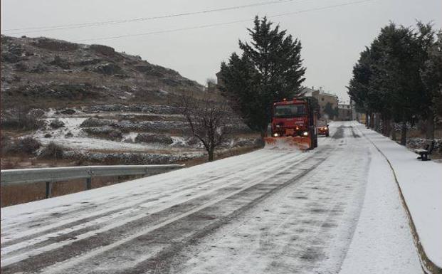 'Filomena' llega a la Comunitat y Aemet aumenta la alerta por nevadas
