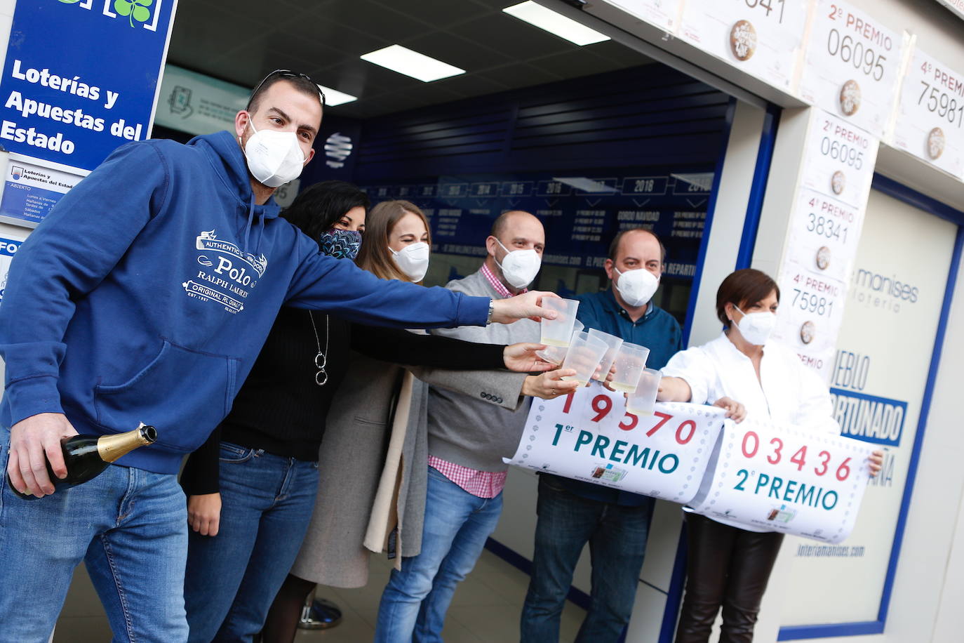 El sorteo de El Niño llena de premios a la Comunitat