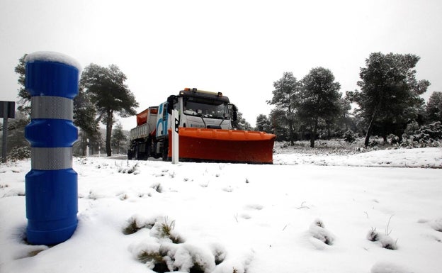 Así se prepara la provincia para combatir el temporal de nieve