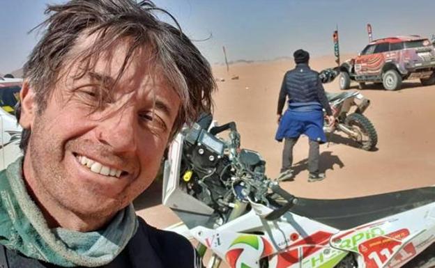 Muere Pierre Cherpin, piloto de motos que sufrió un accidente en el Dakar