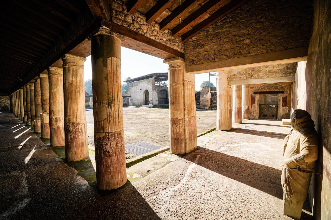 Reabren la ruinas de Pompeya y Herculano, las dos ciudades sepultadas por el volcán Vesubio