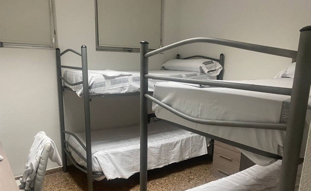 Los MIR denuncian las «insalubres» habitaciones de descanso