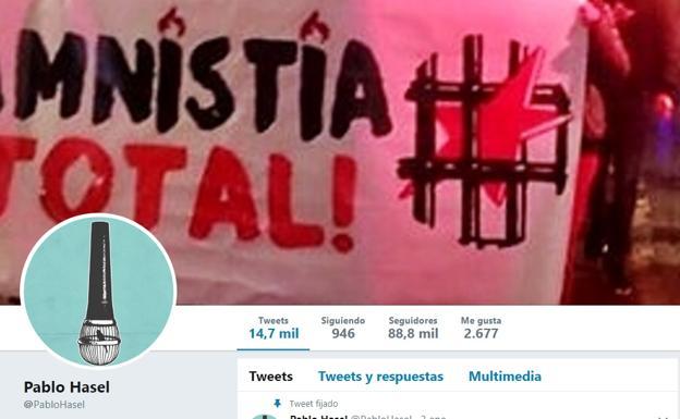 Los 64 tuits que condenan a Pablo Hasel