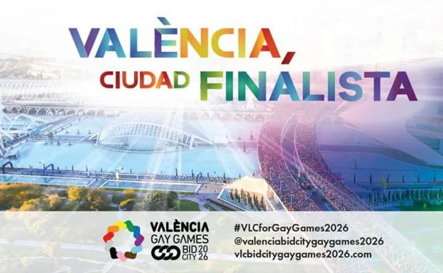 Valencia, finalista para acoger los Gay Games en 2026