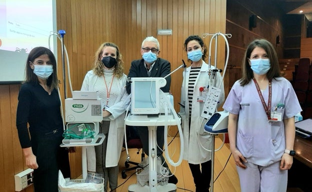 El Hospital de Alicante forma a profesionales en técnicas respiratorias para el tratamiento de pacientes covid