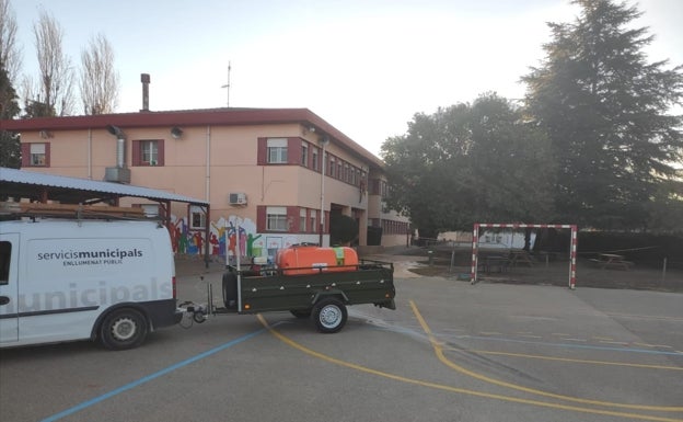 La Policía Local de l'Olleria estudia las rutas más seguras a los centros escolares