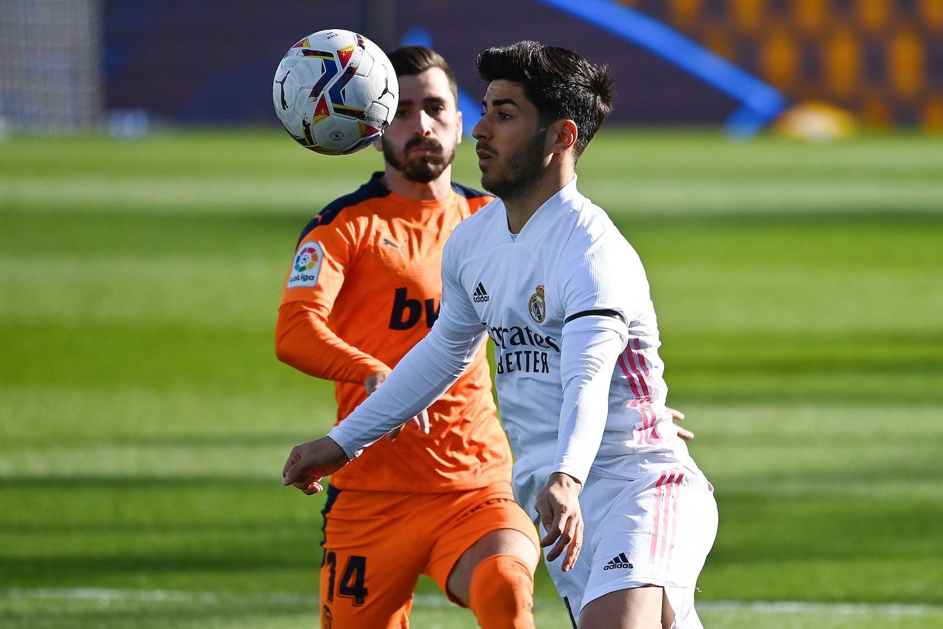 El Real Madrid - Valencia CF, en imágenes