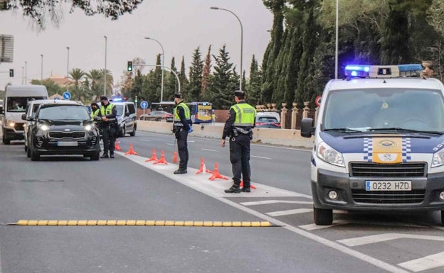 Así ha sido otro fin de semana de cierre perimetral en la capital de Alicante