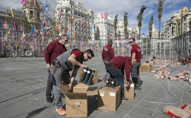 Los pirotécnicos preparan una manifestación para el 1 de marzo, primer día sin mascletà