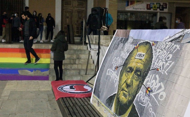 La Guardia Civil refuerza la seguridad por una concentración en protesta del encarcelamiento de Pablo Hasel